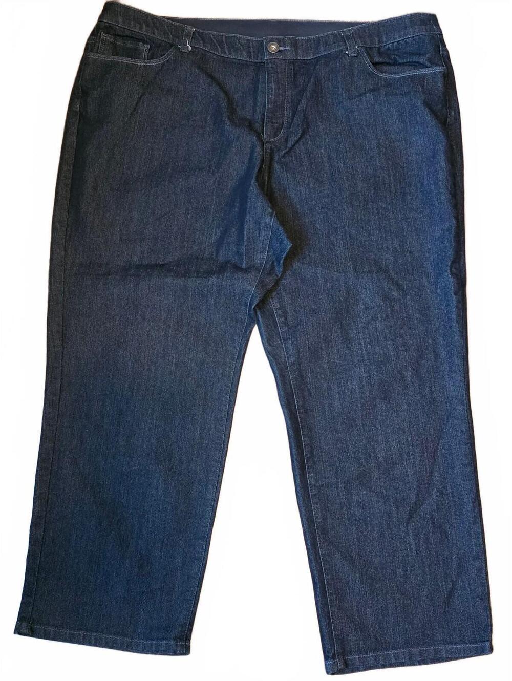 CJ Banks Women's Dark Denim Jeans 22W Petite